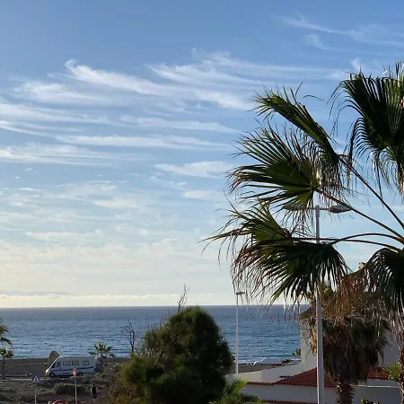 La Perla: Sea View And Pool Apartment El Medano  Exterior photo